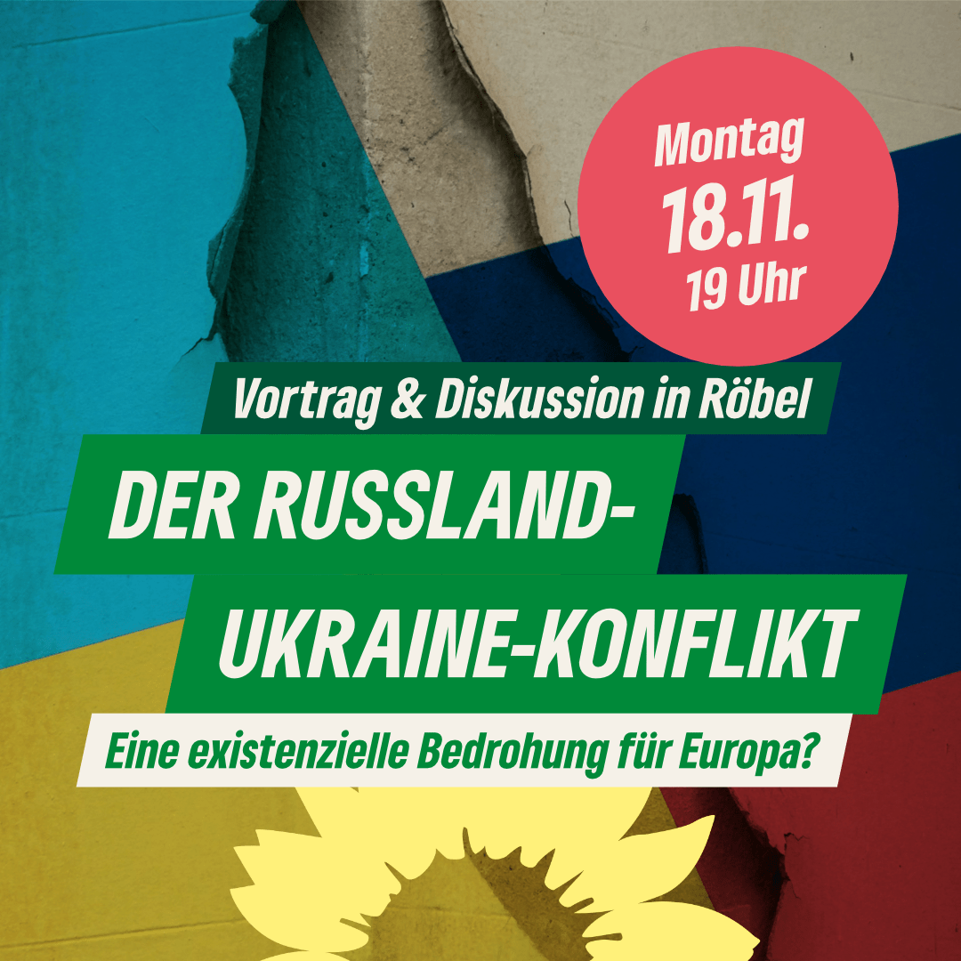 Der Russland-Ukraine-Konflikt - Eine existenzielle Bedrohung für Europa? Vortrag & Diskussion