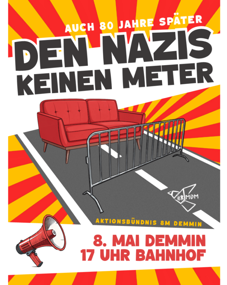8. Mai Demmin Den N@zis keinen Meter