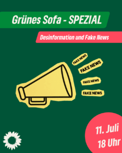 Grünes Sofa SPEZIAL Desinformation und Fake News