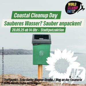 COASTAL CLEAN UP DAY 2025 Grüne Neustrelitz