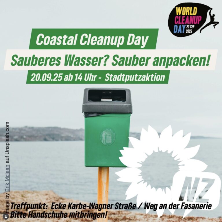 COASTAL CLEAN UP DAY 2025 Grüne Neustrelitz