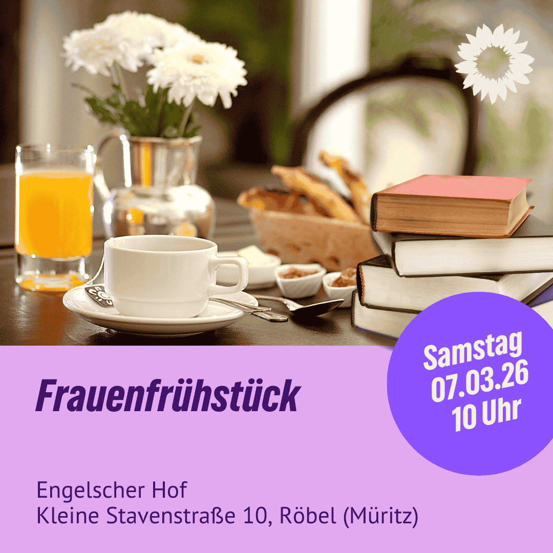 Frauenfrühstück Röbel Bündnis90/Die Grünen