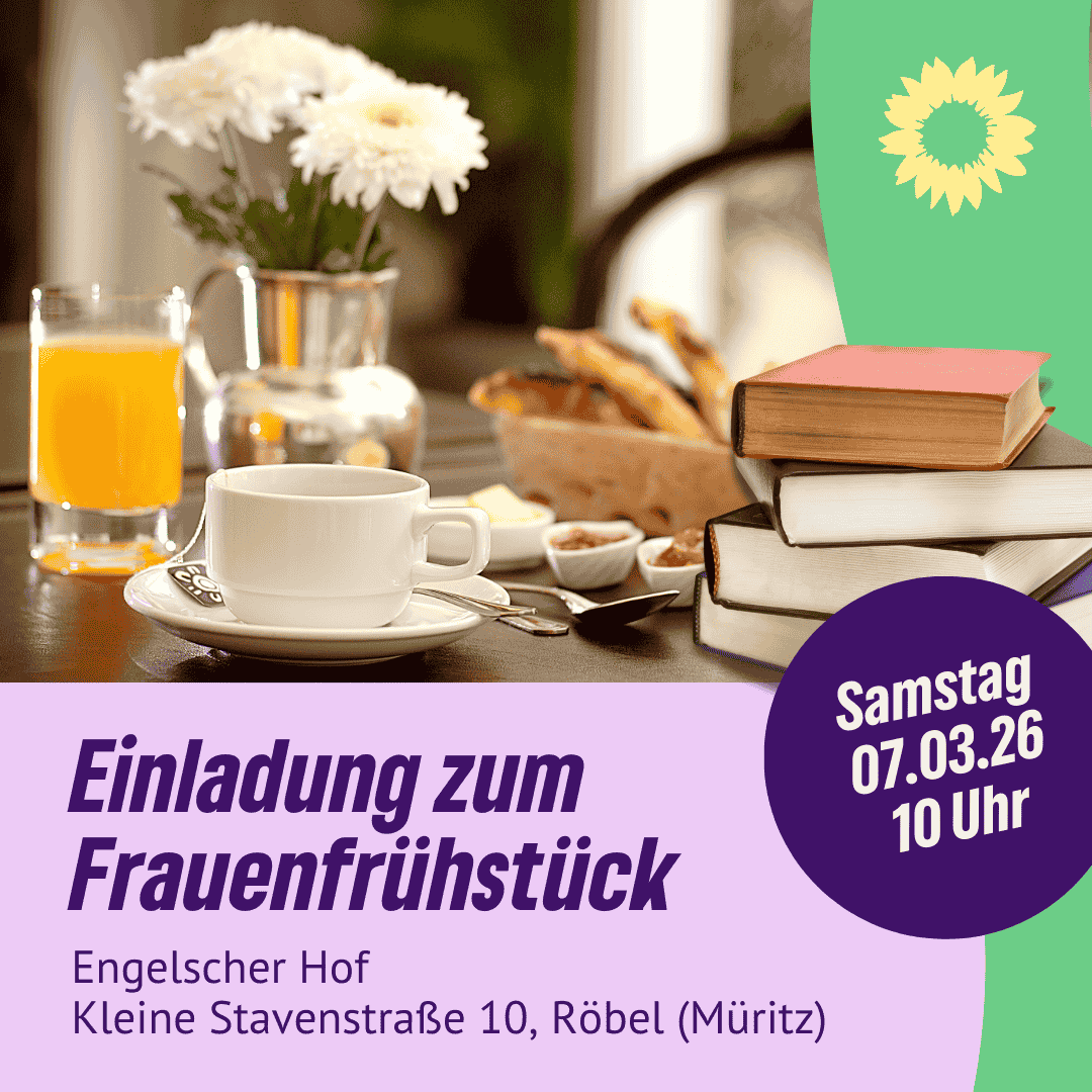 Frauenfrühstück Röbel Bündnis90/Die Grünen