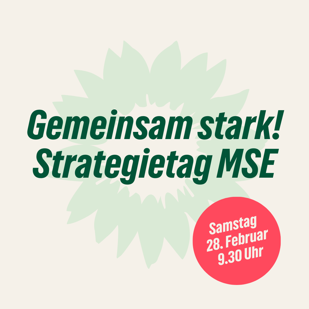 Gemeinsam stark! Strategietag MSE