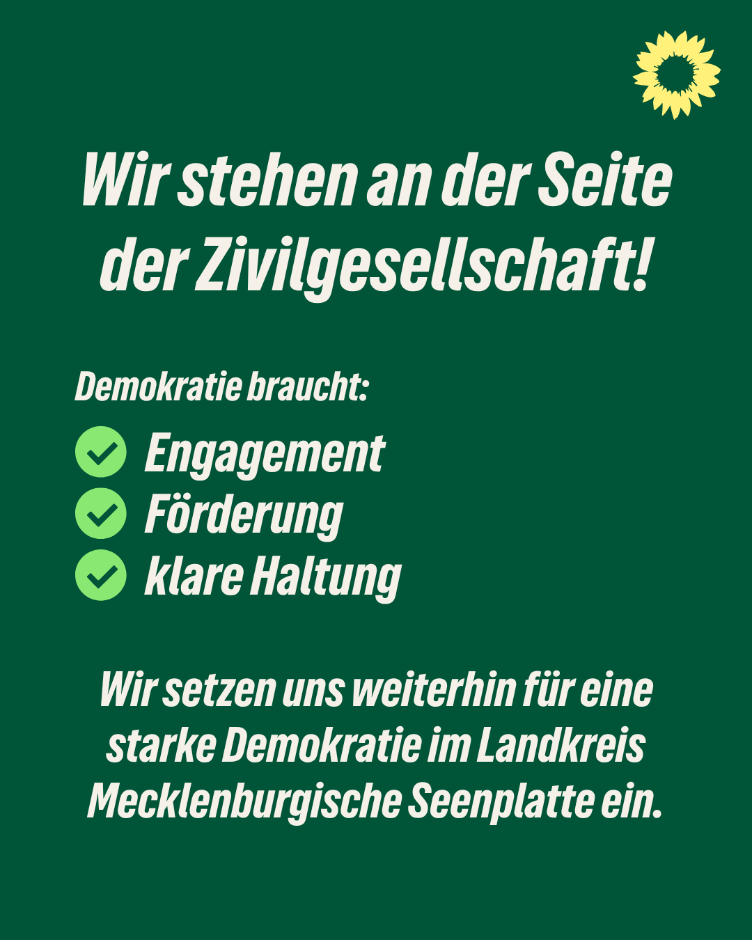 Demokratie leben! MSE