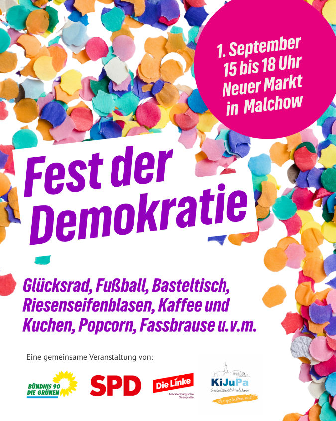 Demokratiefest Malchow
