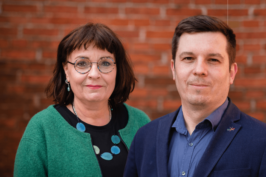 Dr. Constanze Jaiser und Maik Kolloch