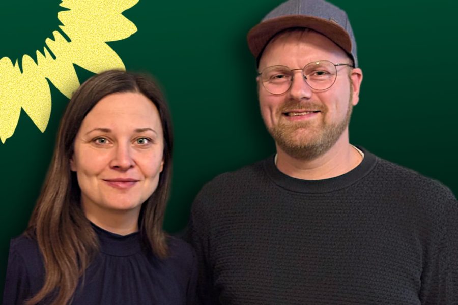 OV-Sprecher*innen Neustrelitz Alexandra Broneske und Enno Zehe